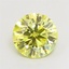 2.00 Ct. Fancy Intense  Yellow Round Lab Grown Diamond
