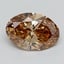 1.10 Ct. Fancy Light  Brown Oval Lab Grown Diamond