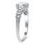 The Reyes Ring, smalltop view on a hand