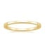 18K Yellow Gold 1.5mm Quattro Wedding Ring, smalltop view