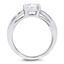 Split Shank Pave Diamond Ring, smallside view