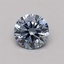 0.43 Ct. Fancy Intense Blue Round Lab Grown Diamond