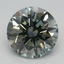 2.60 Ct. Fancy Green Round Lab Grown Diamond