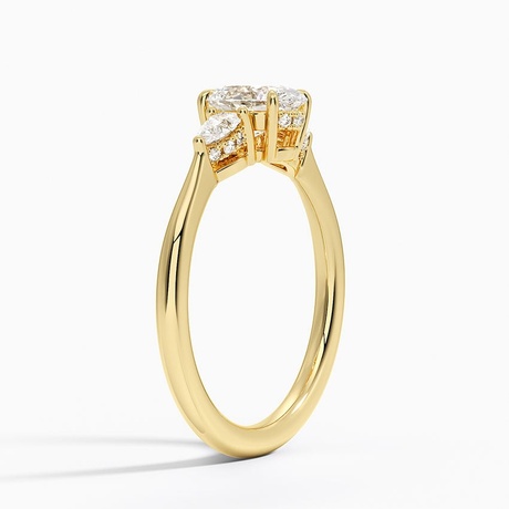 Three Stone Engagement Ring