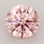 3.04 Ct. Fancy Pink Round Lab Grown Diamond