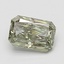 1.06 Ct. Fancy Vivid Green Radiant Lab Grown Diamond