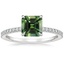 Platinum Viviana Half Coverage Diamond Ring, smalltop view