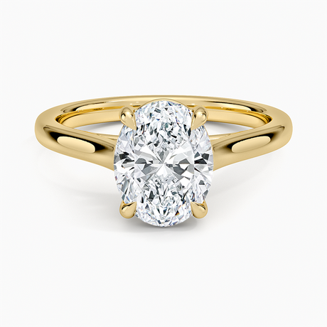 2mm Provence Solitaire Ring