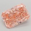 6.01 Ct. Fancy Vivid  Pink Radiant Lab Grown Diamond