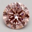 3.01 Ct. Fancy Intense Pink Round Lab Grown Diamond