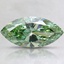 1.0 Ct. Fancy Vivid Pacific Green Marquise Lab Grown Diamond