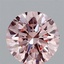 1.92 Ct. Fancy Intense Pink Round Lab Grown Diamond