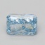 5.05 Ct. Fancy Vivid Blue Radiant Lab Grown Diamond