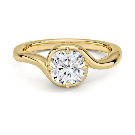 Bezel Atelier Solitaire Diamond Ring