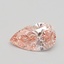 1.02 Ct. Fancy Intense Pink Pear Lab Grown Diamond