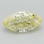 1.14 Ct. Fancy Yellow Marquise Lab Grown Diamond