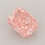 1.59 Ct. Fancy Vivid Pink Radiant Lab Grown Diamond