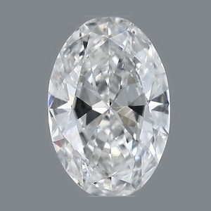 Oval diamond — real photo