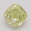 1.01 Ct. Fancy Intense Yellow Cushion Diamond