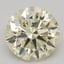 1.03 Ct. Fancy Light Yellow Round Lab Grown Diamond