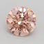 1.22 Ct. Fancy Intense Pink Round Lab Grown Diamond