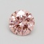 1.3 Ct. Fancy Intense Pink Round Lab Grown Diamond