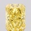 1.68 Ct. Fancy Vivid  Yellow Radiant Lab Grown Diamond