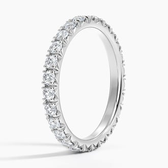 French Pavé Eternity Diamond Ring (1 ct. tw.)