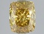 2.04 Ct. Fancy Vivid Yellow Cushion Lab Grown Diamond