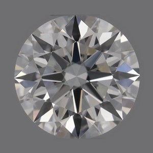Round diamond — real photo