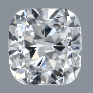 Cushion diamond — real photo