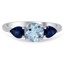 Modern Aquamarine Vintage Ring