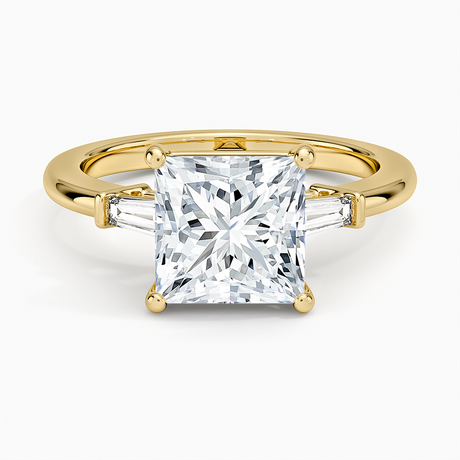 Tapered Baguette Engagement Ring