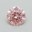 0.61 Ct. Fancy Pink Round Lab Grown Diamond