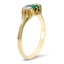 The Jacquetta Ring, smalltop view on a hand