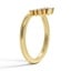 Sunburst Contour Diamond Ring, smallside view