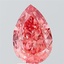 2.70 Ct. Fancy Vivid Pink Pear Lab Grown Diamond
