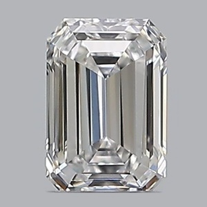 Emerald diamond — real photo