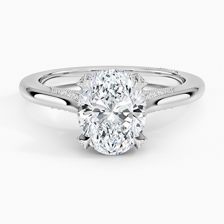 Platinum Simply Tacori Diamond Ring (1/8 ct. tw.)