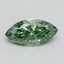 1.03 Ct. Fancy Vivid Pacific Green Marquise Lab Grown Diamond