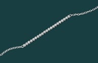 Petite Lab Diamond Tennis Bracelet