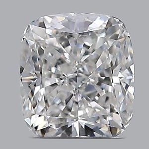 Cushion diamond — real photo
