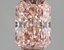 1.78 Ct. Fancy Vivid  Pink Radiant Lab Grown Diamond