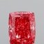 1.28 Ct. Fancy Vivid  Pink Cushion Lab Grown Diamond