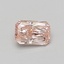 0.90 Ct. Fancy Intense Pink Radiant Lab Grown Diamond