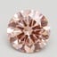 2.50 Ct. Fancy Intense Pink Round Lab Grown Diamond