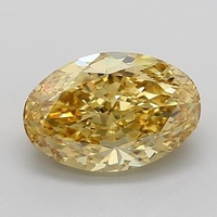 5.53 Ct. Fancy Intense Yellow Marquise Lab Grown Diamond