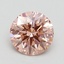1.29 Ct. Fancy Intense Pink Round Lab Grown Diamond