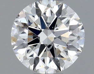 Round diamond — real photo