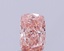 1.00 Ct. Fancy Brown Pink Cushion Lab Grown Diamond